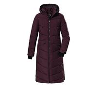 Killtec Abrigo de invierno para mujer con capucha KOW 62 WMN QLTD CT, ciruela oscura, 36, 38642-000