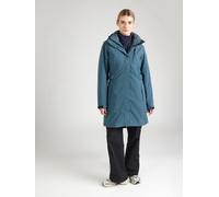killtec Mujer Parka/parka funcional con capucha con cremallera KOW 165 WMN PRK, hellpetrol, 36, 37726-000