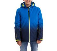 Killtec Boy's Chaqueta funcional/chaqueta al aire libre con capucha y protector de nieve Lynge BYS JCKT E, regio, 128, 35944-000