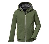 killtec Boy's Chaqueta funcional/chaqueta outdoor con capucha KOS 74 BYS JCKT, nature green, 140, 37975-000