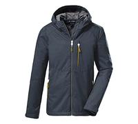 killtec Boy's Chaqueta softshell/chaqueta outdoor con capucha KOS 61 BYS SFTSHLL JCKT, dark ocean, 152, 37839-000