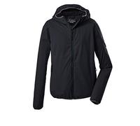 Killtec Chaqueta de entretiempo Trin Mn Softshell Jckt con capucha, plegable, Hombre, Chaqueta de entretiempo con capucha, plegable, 36870-000, antracita, medium