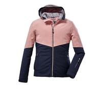 Killtec Chaqueta funcional para niña de esquí con capucha y paranieves. palisandro 170 cm