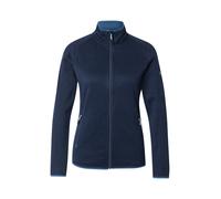 killtec Mujer Chaqueta polar de punto/chaqueta polar con cuello alto KOW 111 WMN KNT FLC JCKT, dunkelnavy, 36, 41800-000