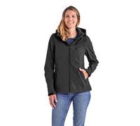 killtec Dama Chaqueta softshell para mujer con cálido forro polar interior Damen Softshelljacke, schwarz, 41113-000