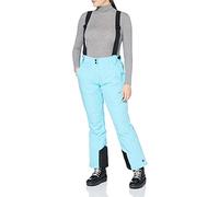 Killtec Erielle Pantalón Funcional con Tirantes extraíbles, protección de Bordes y paranieves, Mujer, Aqua Claro, 36