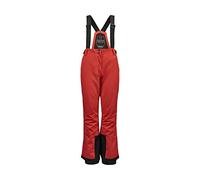killtec Erielle Pantalón Funcional con Tirantes extraíbles, protección de Bordes y paranieves, Mujer, Hellrot, 36