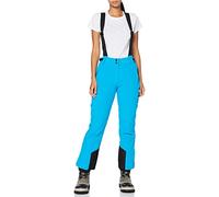 Killtec Erielle Pantalones funcionales con Tirantes extraíbles, protección en los Bordes y paranieves, Mujer, Azul Oscuro, 34
