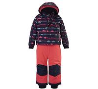Killtec first instinct by killtec FISW 5 MNS Jckt and PNTS Mono de esquí/Traje de Nieve 3 en 1 con Pantalones con Cremallera y Capucha, Coral Pink, 110/116 Unisex
