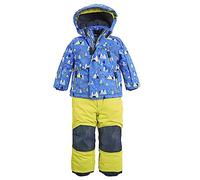 Killtec firstinstinct by killtec FISW 34 MNS Jckt and PNTS Mono de esquí/Traje de Nieve 3 en 1 con pantalón Desmontable y Capucha, Impermeable, Royal, 98/104 cm Unisex Kids