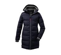 Killtec Girl's Abrigo/parka de invierno con look de plumón con capucha KOW 196 GRLS QLTD CT, dark navy, 164, 38511-000