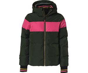 Killtec Girl's Chaqueta acolchada/chaqueta exterior con capucha KOW 23 GRLS QLTD JCKT, Botella verde, 164, 37208-000