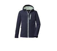 killtec Girl's Chaqueta funcional/chaqueta outdoor con capucha KOS 208 GRLS JCKT, dark navy, 140, 39105-000
