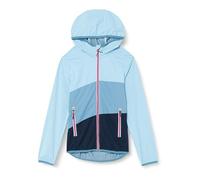 killtec Girl's Chaqueta funcional de 2 capas/chaqueta de exterior con capucha KOS 207 GRLS JCKT, ice-blue, 152, 39104-000