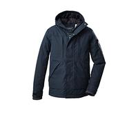 Killtec Girl's Chaqueta outdoor/chaqueta funcional con capucha KOW 189 BYS JCKT, dark ocean, 140, 38480-000