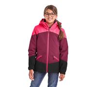 Killtec Girl's Chaqueta outdoor/chaqueta funcional con capucha KOW 195 GRLS JCKT, blackberry, 140, 38510-000