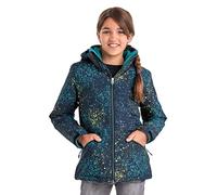 Killtec Girl's Chaqueta outdoor/chaqueta funcional con capucha KOW 197 GRLS JCKT, dark navy, 116, 38512-000