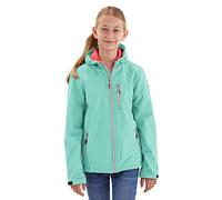 Killtec Girls Jacke Softshell/Chaqueta Exterior con Capucha, Mint, 128 para Niñas