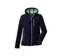 Killtec Girls Softshell Jacke, Chaqueta softshell/chaqueta exterior con capucha Niñas, dunkelnavy, 164