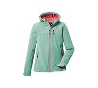 Killtec Girls Softshell Jacke, Chaqueta softshell/chaqueta exterior con capucha Niñas, mint, 164