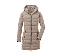 Killtec GW 13 WMN QLTD PRK Parka Acolchada con Capucha Desmontable, Beige Claro, 40 para Mujer