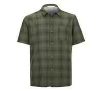killtec Hombre Camisa Funcional KOS 98 MN WVN SHRT, Oliv, M, 38009-000