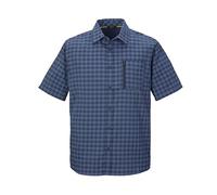 killtec Hombre Camiseta Funcional/Camiseta de Manga Corta/Camiseta Outdoor KOS 44 MN WVN SHRT, Hell Stahlblau, M, 42790-000