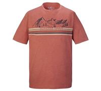 killtec Hombre Camiseta Funcional/Camiseta de Manga Corta KOS 64 MN TSHRT, Helles Ziegelrot, XL, 42861-000