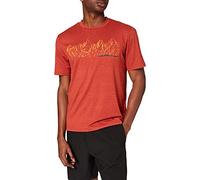 killtec Hombre Camiseta Funcional Lilleo MN TSHRT C, Rost, XXL, 36666-000