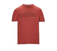 killtec Hombre Camiseta Funcional MN TSHRT C, rotes Ocker, S, 36666-000