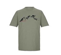 killtec Hombre Camiseta Manga Corta/Cuello Redondo KOS 365 MN TSHRT, dunkeloliv, XXL, 43659-000