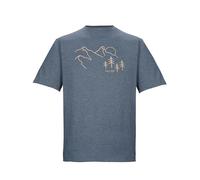 killtec Hombre Camiseta Manga Corta/Cuello Redondo KOS 78 MN TSHRT, Nachtblau, L, 44212-000