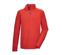 killtec Hombre Camiseta Polar con Cremallera KSW 100 MN FLC SHRT | Jersey de forro polar cálido con cuello alto, manga larga, cremallera corta y protector de barbilla, ideal para outdoor