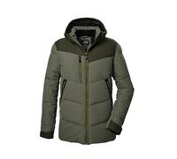 killtec Hombre Chaqueta acolchada/chaqueta de invierno con capucha KOW 306 MN QLTD JCKT, oliv, 3XL, 41838-000