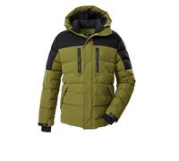 killtec Hombre Chaqueta acolchada/chaqueta de invierno con capucha KOW 88 MN QLTD JCKT, moos, M, 43489-000