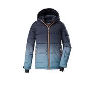 killtec Hombre Chaqueta acolchada/chaqueta de invierno con capucha y protección contra la nieve KSW 252 MN QLTD JCKT, rauchblau, S, 43822-000