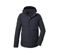 killtec Hombre Chaqueta acolchada/chaqueta funcional con capucha con cremallera KOW 2 MN QLTD JCKT, dunkel stahlblau, L, 41836-000