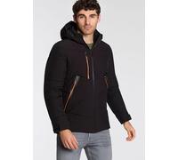 killtec Hombre Chaqueta acolchada/chaqueta funcional con capucha KOW 1 MN QLTD JCKT, schwarz, M, 41837-000