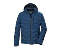 killtec Hombre Chaqueta acolchada con capucha/chaqueta repelente al agua KOW 60 MN QLTD JCKT, blau, S, 41834-000