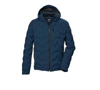 killtec Hombre Chaqueta acolchada con capucha/chaqueta repelente al agua KOW 60 MN QLTD JCKT, dunkelblau, XXL, 41834-000
