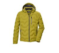 killtec Hombre Chaqueta acolchada con capucha/chaqueta repelente al agua KOW 60 MN QLTD JCKT, light moss, L, 41834-000