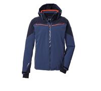 killtec Hombre Chaqueta de esquí/chaqueta funcional con capucha con cremallera, protección contra la nieve y ventilación en las axilas KSW 51 MN SKI JCKT, nachtblau, XXL, 43442-000