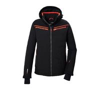 killtec Hombre Chaqueta de esquí/chaqueta funcional con capucha con cremallera y protección contra la nieve KSW 68 MN SKI JCKT, schwarz, L, 41962-000
