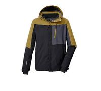 killtec Hombre Chaqueta de esquí/chaqueta funcional con capucha con cremallera y protección contra la nieve KSW 52 MN SKI JCKT, schwarz blau, S, 43440-000