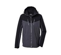 killtec Hombre Chaqueta de esquí/chaqueta funcional con capucha y protección contra la nieve KSW 441 MN SKI JCKT, anthrazit melange, M, 43159-000