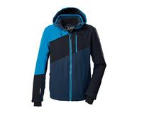 killtec Hombre Chaqueta de exterior/chaqueta funcional con capucha con cremallera y protección contra la nieve KSW 32 MN SKI JCKT, dunkelblau, L, 43430-000