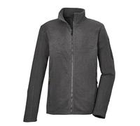 killtec Hombre Chaqueta de micropolar/chaqueta de polar con cuello alto KOW 90 MN KNTFLC JCKT, mittelgrau, 4XL, 41823-000