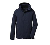 killtec Hombre Chaqueta funcional/chaqueta de exterior con capucha desmontable KOS 87 MN JCKT_XENIOS, dark navy, S, 39147-000