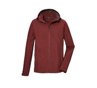 killtec Hombre Chaqueta softshell/chaqueta de exterior con capucha KOS 103 MN SFTSHLL JCKT, ziegelrot, L, 42814-000