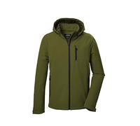 killtec Hombre Chaqueta softshell/outdoor con capucha con cremallera KOW 92 MN SFTSHLL JCKT, moos, 4XL, 41829-000